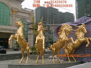 銅雕與鐵雕藝術 阿波羅戰車、太陽神與馬雕塑的魅力